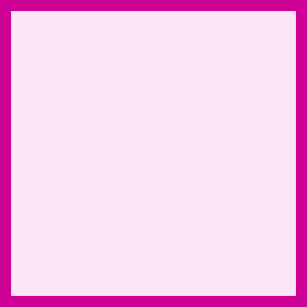 Pink Gradient Square Outline Shape With Transparency